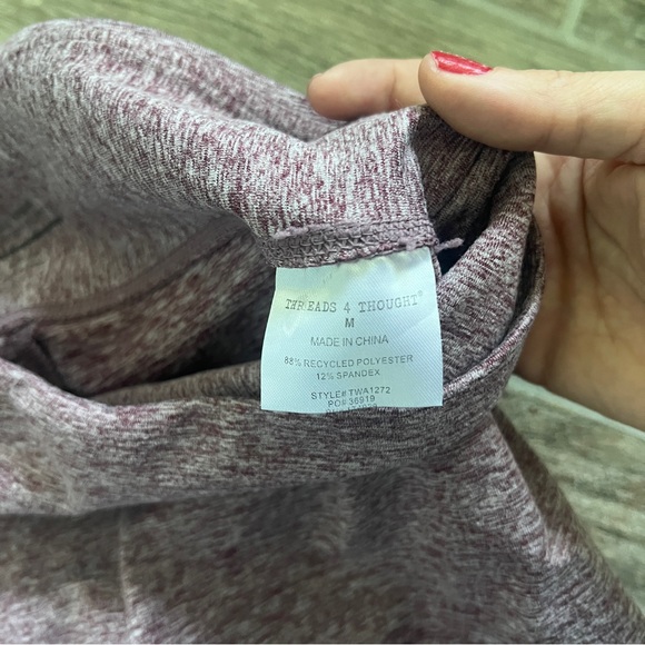 Threads 4 Thought Monica Cropped Activewear Pants or Leggings, Women’s Med - Picture 4 of 8